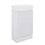 Petit meuble-lavabo 18,6 po avec lavabo, meuble-lavabo avec tablette à deux niveaux, orienté vers la gauche ou vers la droite, meuble-lavabo en panneau de fibres à densité moyenne-1454851069
