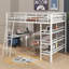 Lit mezzanine en métal avec 3 couches de tablettes et bureau Adwin-2072388260-2072388267