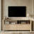 63" TV Stand for TVs up to 70", Modern Media Console with 2 Drawers and Open Storage,Natural Wood Grain-1251081136