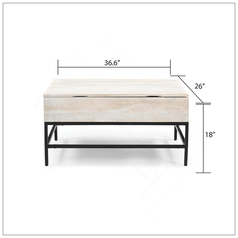Table basse T1105-01, Blanchies