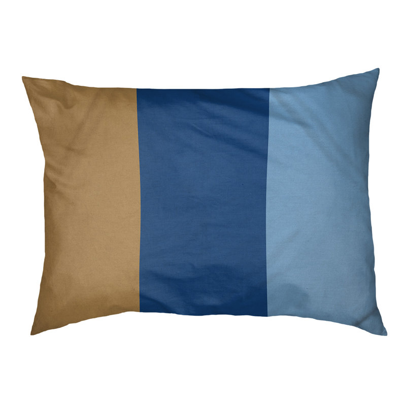 Coussin rectangulaire designer Kansas City, Moyen (L 30 po x l 40 po), Rouge / noir / blanc