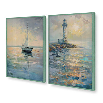 " Harbor Glow " by Golden Glow Interiors 2 - Pieces