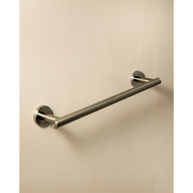Pitters Towel Rack, Brushed Nickel