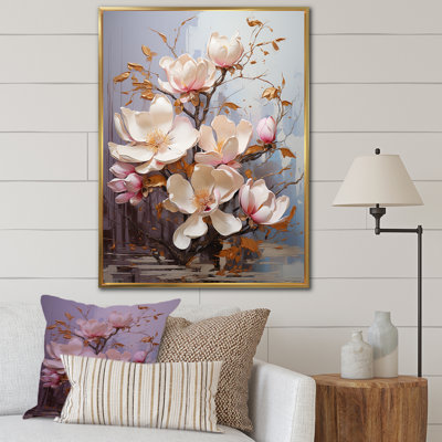 " Gilded Extravagance Magnolias "
