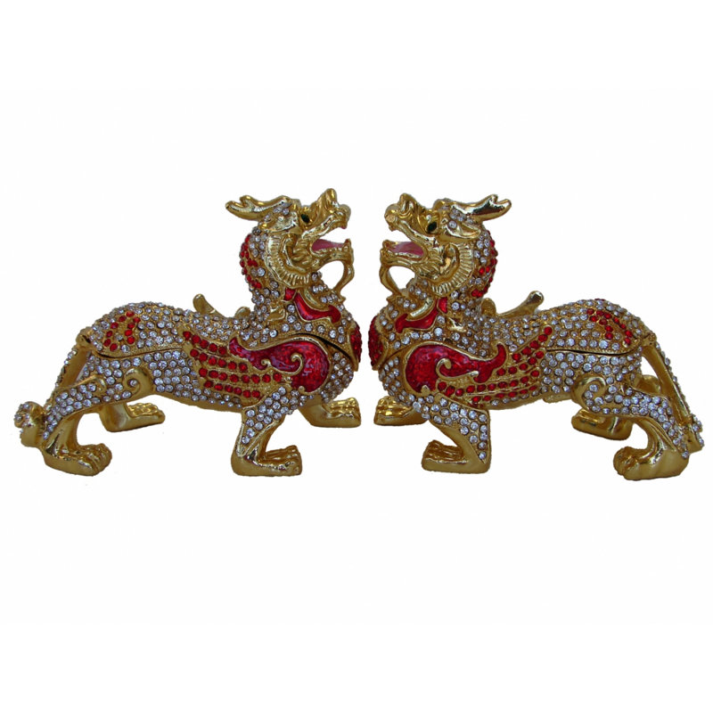 Ensemble de 2 figurines pi Yao
