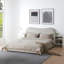 Lit tapissier Boucle avec tête de lit Wave-613308740-613308737