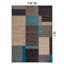 Tapis bleu tissé à la machine Bolk-129908154