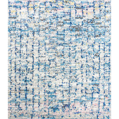 Hand Woven Wool Abstract Area Rug