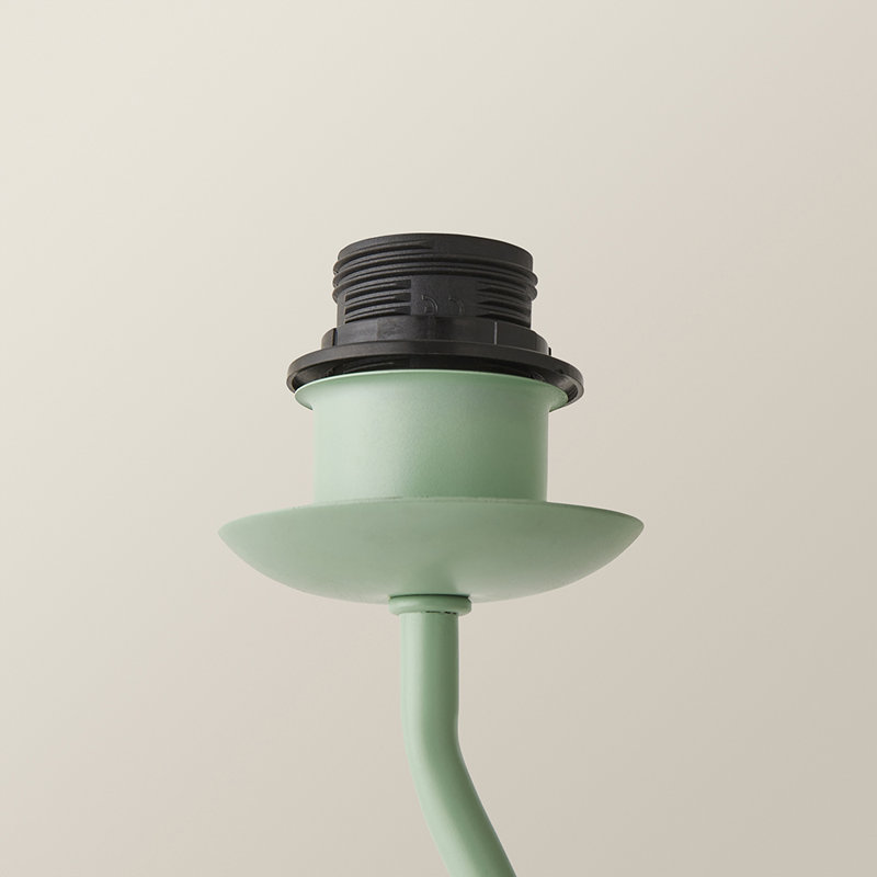 Clapp Metal Lamp Base Lamp, Green