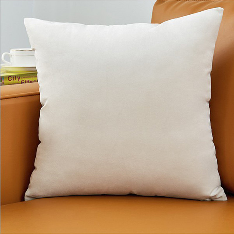  Set of 2 Throw Pillow Covers – 20"x20" Decorative Throw Pillow Covers Only, 20" x 20", Cream