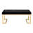 Bench With C Metal Base