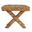 Tabouret tissé à motif de feuilles de bananier-1184506489