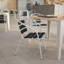Chaise empilable intérieure / extérieure en aluminium Arshawn-1149648369