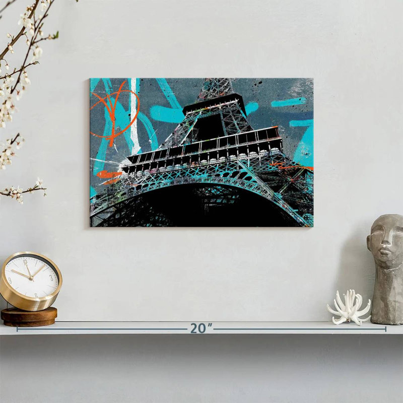 Ravi Eiffel Tower II, 8" H x 12" W