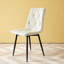 Chaises d'appoint, chaises de salle à manger avec pieds en métal noir Diamond-2141502128-2121526921