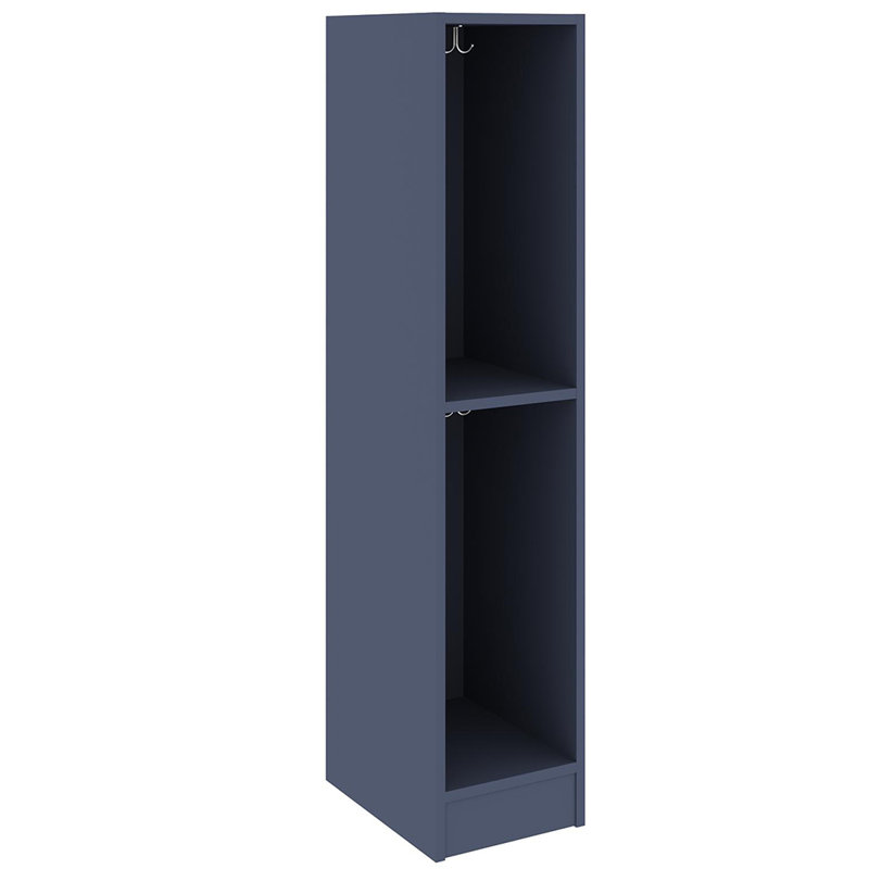 Armoire de salle de classe simple à deux compartiments, Tsunami