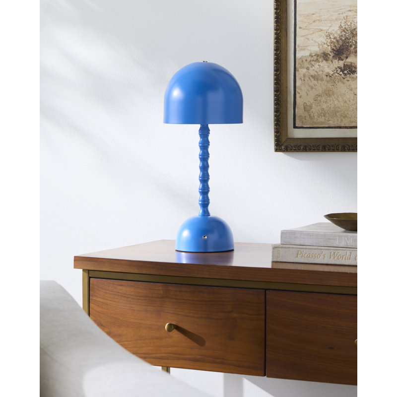 Lampe de table Karmo, Bleu