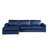 Fluery Velvet L-Shaped Sectional Reversible-358865869