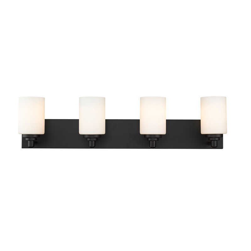 Bedminster 4 - Light Dimmable Vanity Light, Matte Black