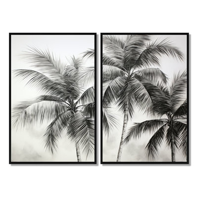Palm Tree Desert Oasis II - Large Palms & Palm Trees Wall Art