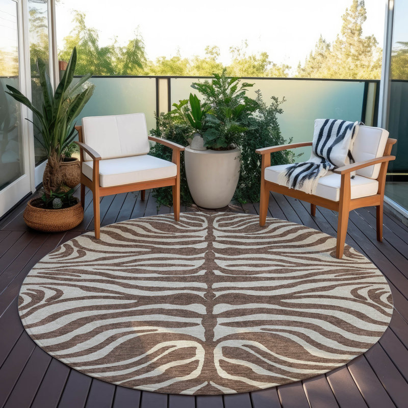 Chayden Area Rug, Round 8'