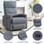 Fauteuil de salon inclinable manuel °
