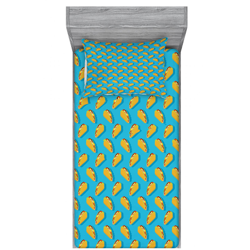 Microfiber Sheet Set, Twin XL Sheet Set with 1 Pillowcase