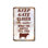 Keep Gate Closed Cattle 7 Inch x 10 Inch Aluminum Sign