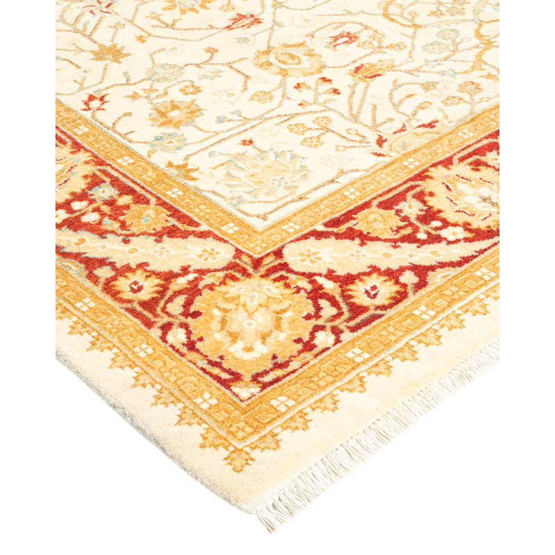 Classic One-of-a-Kind 4' 3" X 6' 2" Hand Knotted Area Rug
