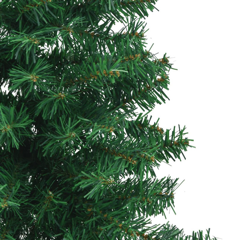 Arbre de Noël artificiel de Noël, 47,2 po x 17,7 po, Vert