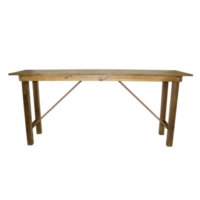 96'' Solid Wood Console Table
