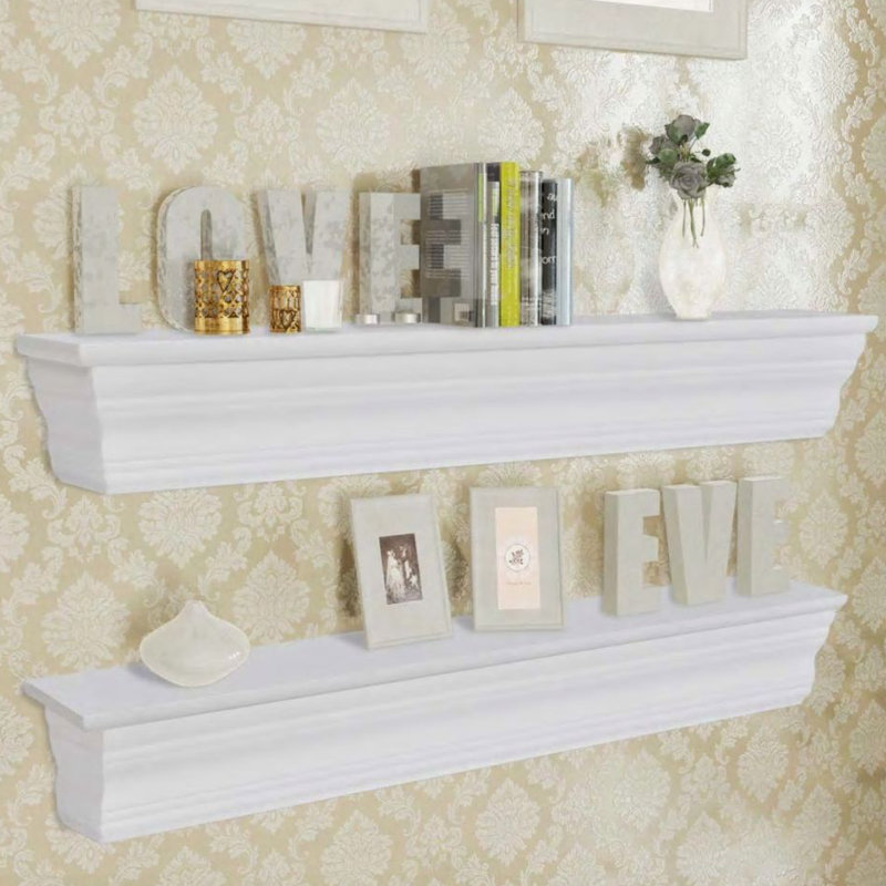 Zaniyah 2 Piece Floating Shelf