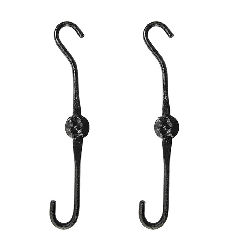 Metal Weather Resistant Hook Plant Stand, 11.5" H x 1" W x 1" D