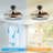Simple Deluxe 4.7'' Wall Mounted Fan Fan