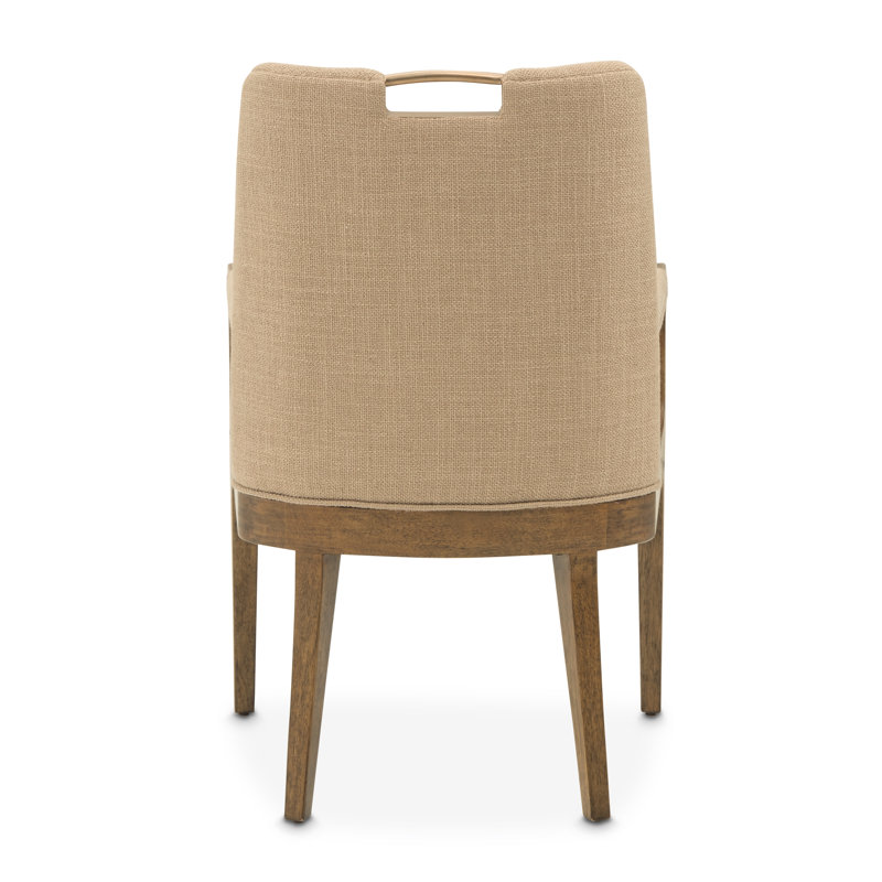 Portrait Dining Arm Chair - Toffee/Sienna Brown