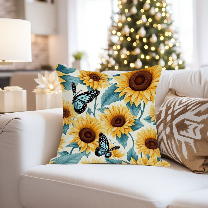 Floral Sunflowers I Cottage, 16"H x 16"W