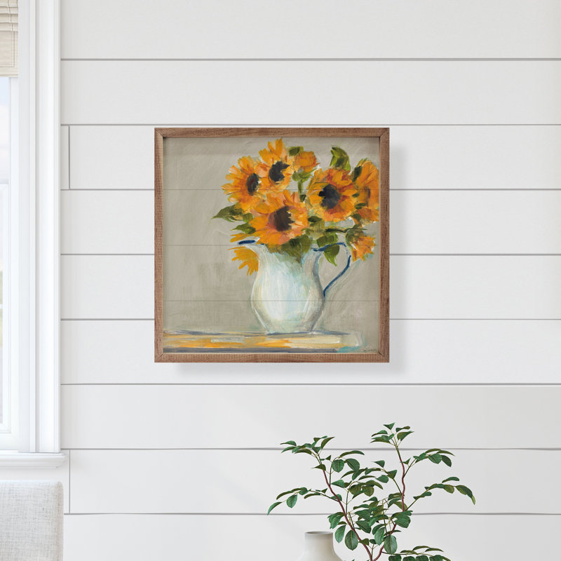 Lotties Sunflowers par Sue Schlabach, H 24 po x l 24 po