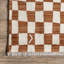 Tapis à franges et à carreaux Dominique-595085583