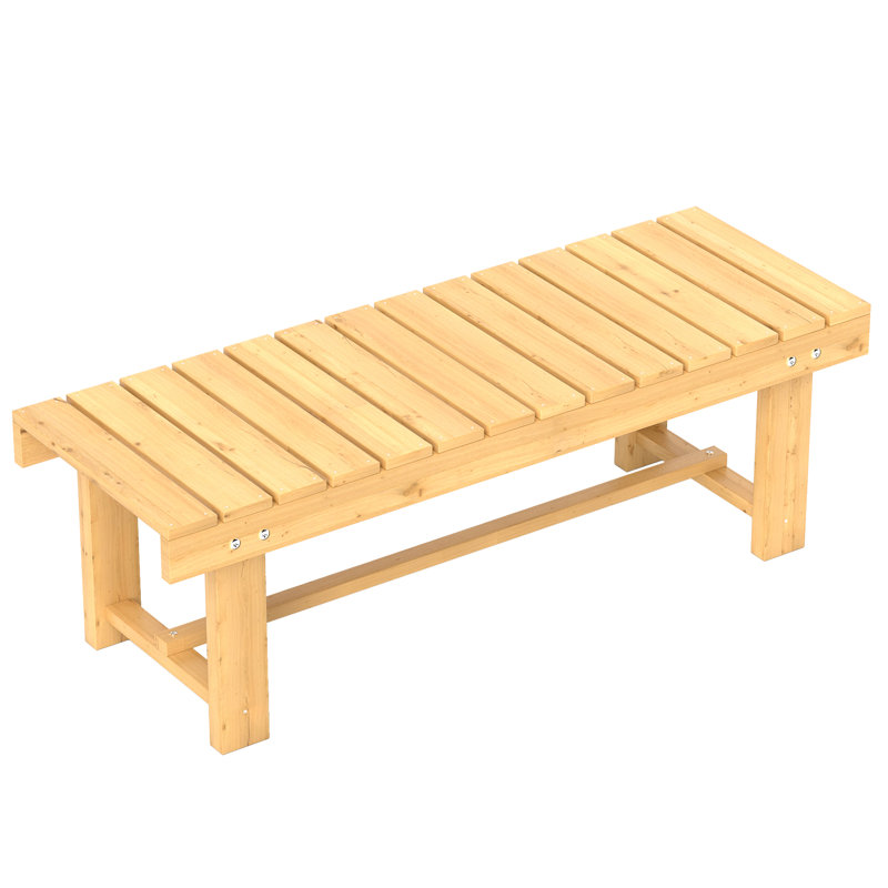 Banc de jardin en bois Carnahagh