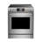 Stainless Steel 30" Slide-In Electric Range, 5-Burner Cooktop, 5.7 Cu. Ft. Capacity True Convection Oven, Air Fry  with Built-in Self-Clean Mode