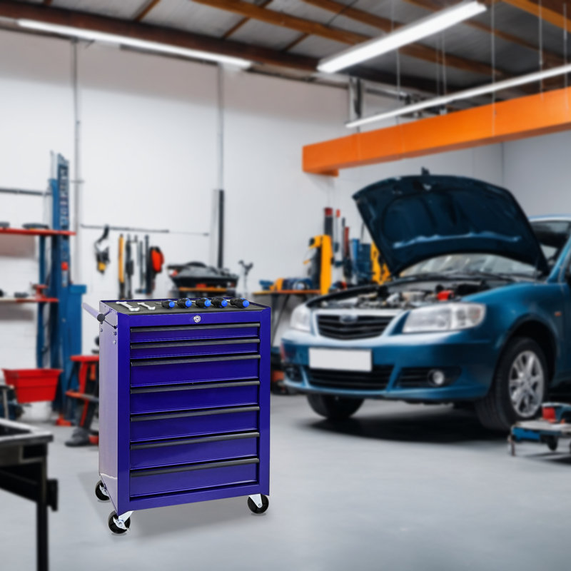 Rolling Metal Tool Chest
