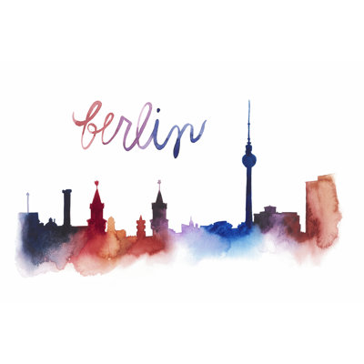 World Cities Skyline IV - Painting on Canvas