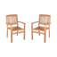 Outdoor Teak Dining Armchair