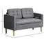 Saladin 2 Seater Storage Sofa Hidden Under Seat Storage Compact-91225444