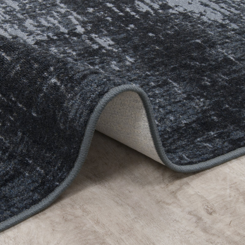 Tapis gris anthracite First Take Winterhaven, Rectangle 7 pi 8 po x 10 pi 9 po