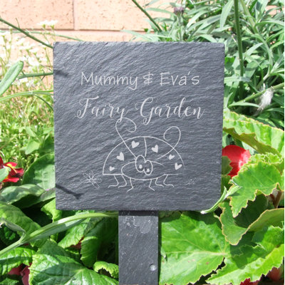 Needville Stone Plants & Flowers Garden Sign