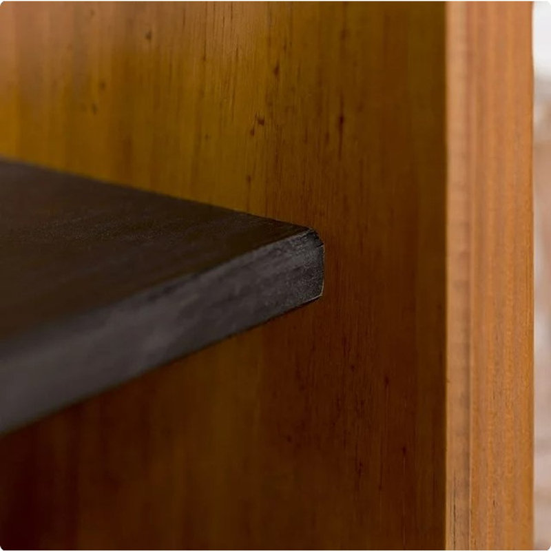 Banc de rangement avec tablette inférieure Earby, Amber