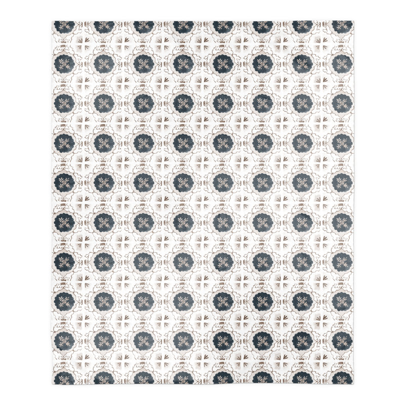  Jeté en molleton Tile