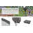 Fire Sense Outdoor Vinyl Head Cover LPG Patio Heaters Heavy Duty 10 Gauge Felt Lined with 32" Reflectors-Black