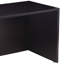 Crédence Reo, plateau rectangulaire de 66 pouces, pieds à panneaux, bois brun moka-118318938